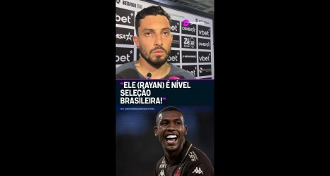 Jogador do Vasco em entrevista coletiva.