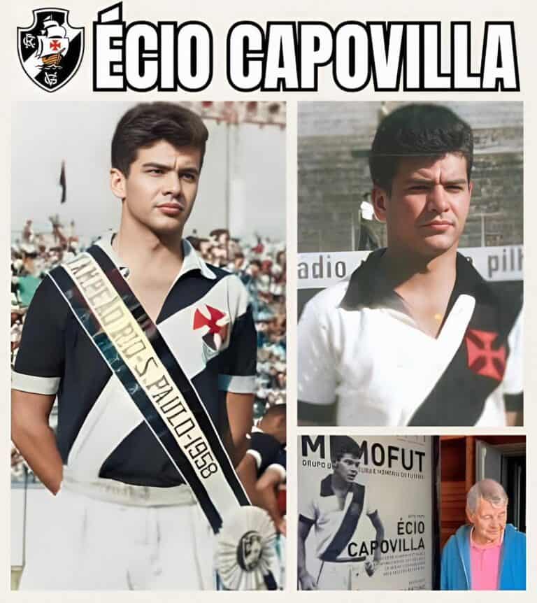 Vasco e Écio Capovilla em homenagem ao clube de futebol Vasco da Gama.