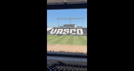 Estádio do Vasco na torcida brasileira.