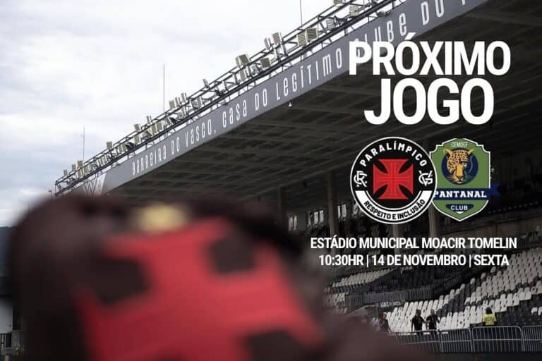 Jogo entre Vasco e Pantalhão no Moacyr Tomelin.