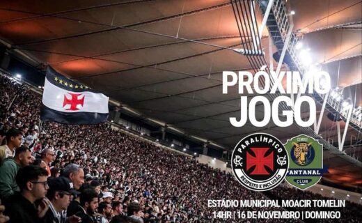 Torcida do Vasco no estádio moacir tomein.