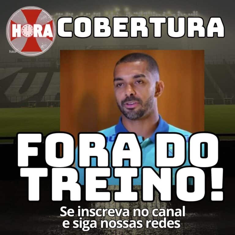 Homem em uniforme de futebol falando ao público.