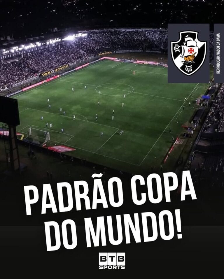Campeonato Vasco da Gama no estádio.