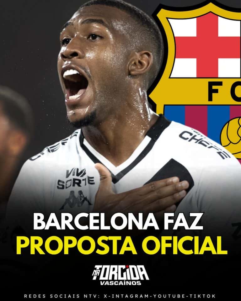 Barcelona faz proposta oficial.