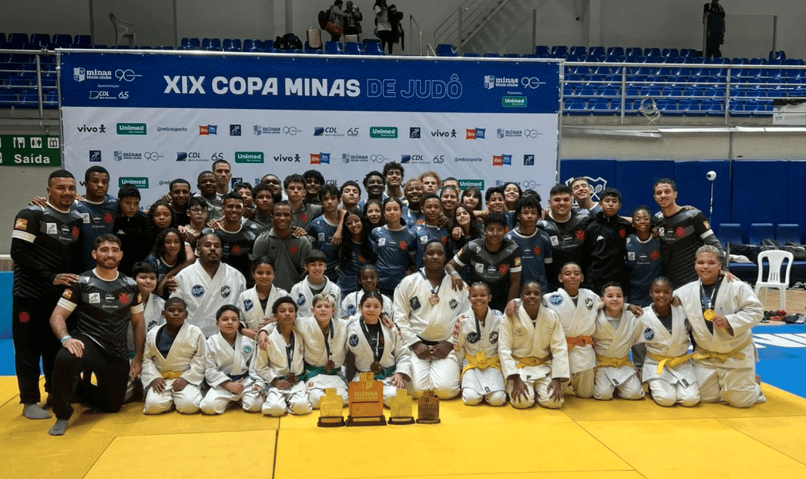 20251229-062814-1-1-1 O Vasco se sagrou campeão da Copa Minas de Judô em 2025. Foto: Instagram da judoca Luana Fortes