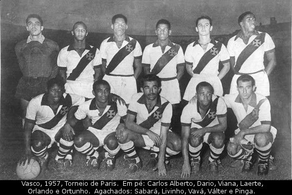 Vasco 4×3 Real Madrid (1957): o baile no campeão europeu no Torneio de Paris