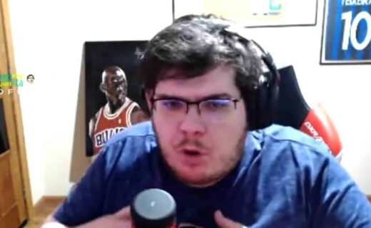 Streamer e influenciador Casimiro, torcedor do Vasco