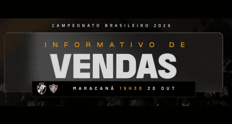 Vendas para Campeonato Brasileiro 2025 destaque.