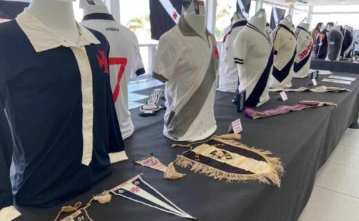 Exposição de relíquias do Vasco