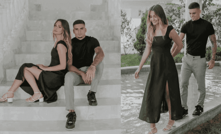 Gabriel Pec e a noiva, Isabella Lipatin, fazem ensaio de pré-casamento