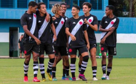 Jogadores do Sub-17 do Vasco da Gama