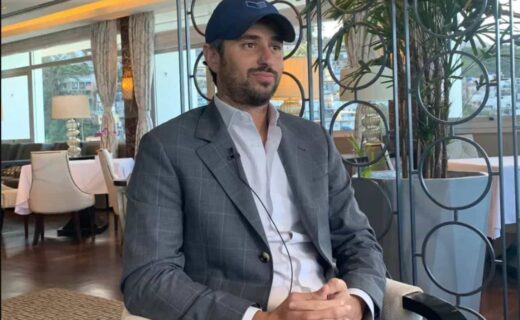 Josh Wander durante entrevista em visita ao Rio de Janeiro