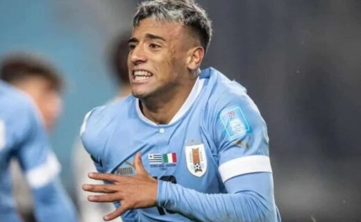 Luciano Rodríguez pela Seleção Uruguaia