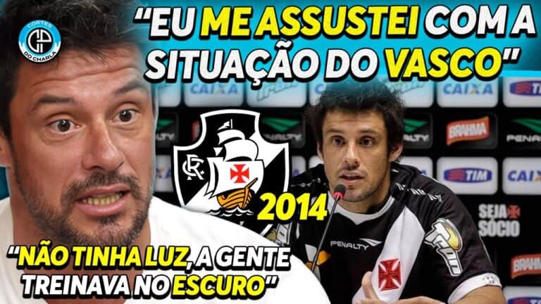 UE ME ASSUSTEI COM A SITUAÇÃO DO VASCO.
