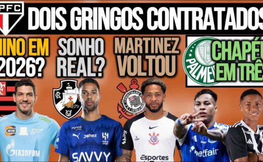 Nino do São Paulo em destaque.