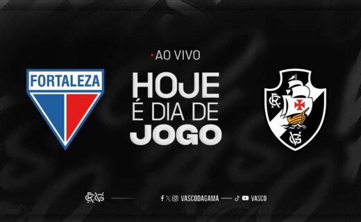 Fortaleza e Vasco em estilos de escudo.