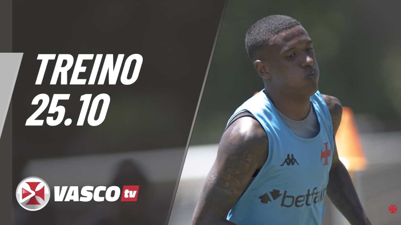 Treinamento do Vasco, dia 25 de outubro.