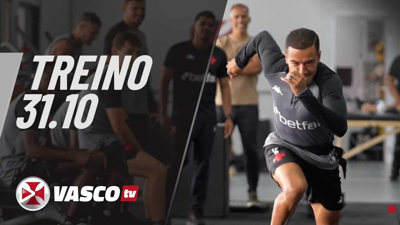 Treinamento de futebol do Vasco 31.10.