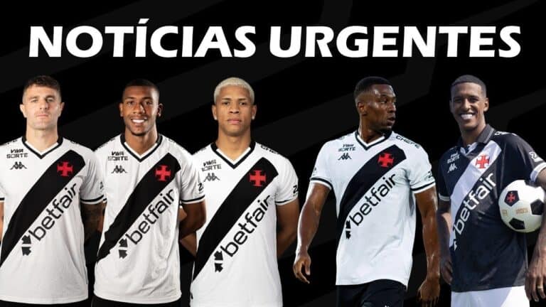 Vasco da Gama em uniforme oficial clube.