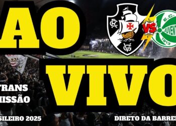 Vasco x Juventude em grande jogo.