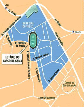 Mapa — Bairro Vasco da Gama