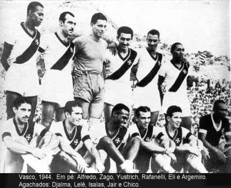 Vasco campeão invicto do Torneio Relâmpago de 1944