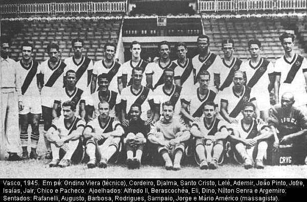 Elenco do campeão carioca invicto de 1945