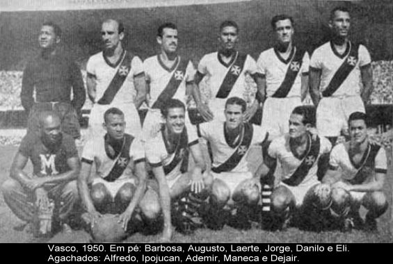 Vasco campeão carioca de 1950, primeiro campeão do Maracanã