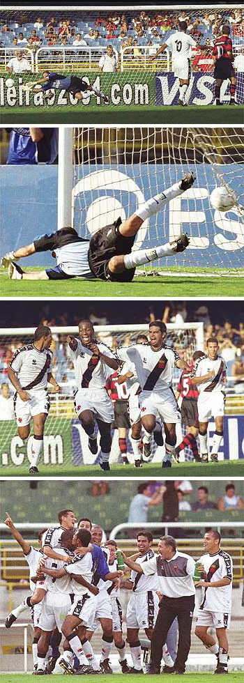 Falta de Gilberto no 5x1 de 2001