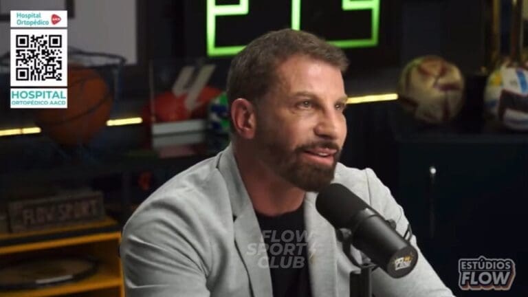 Pedrinho durante o Flow Sport Club