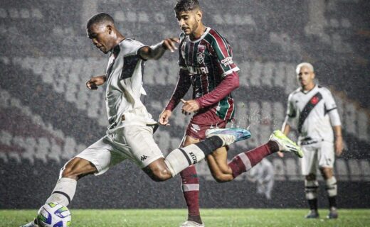 Rayan em Vasco x Fluminense pela Copa do Brasil Sub-20