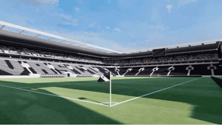 Projeto do Vasco para a reforma de São Januário