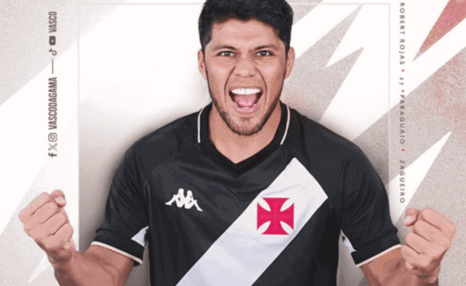 Rojas é anunciado pelo Vasco
