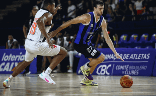 Pinheiros venceu o Vasco por 73 a 67 no NBB