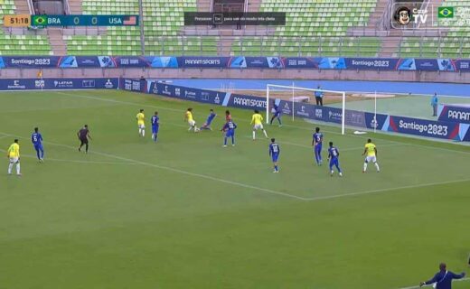 Brasil vence os EUA no Pan, com gol de Miranda